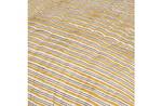 Plaid Chevron Noir - Jaune - Textile - 265 x 220 x 1 cm