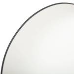 miroir metal alice noir d76, noir Noir - Métal - 2 x 76 x 76 cm