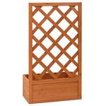 Hochbeet 3005027 Orange - Massivholz - Holzart/Dekor - 50 x 90 x 25 cm