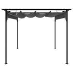 Pergola 3004447 Gris - Métal - 300 x 225 x 300 cm