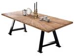 TABLES & CO Tisch CCCXXX Breite: 220 cm - Schwarz