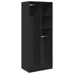 Kleiderschrank 298537-4 Schwarz - Breite: 80 cm