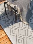 Outdoor Teppich Nillo Weiß - Textil - 160 x 1 x 230 cm