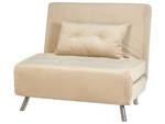 Canapé convertible FARRIS Beige - Argenté