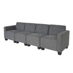 Modular 4-Sitzer Sofa Couch Lyon Grau