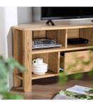 Eck-TV-Möbel 1 Schublade Beige - Holzwerkstoff - 40 x 45 x 120 cm