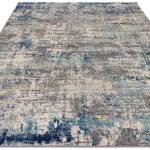 Tapis de salon moderne tissé plat HALO 160 x 230 cm