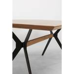 Table Georgetown Marron - Bois massif - 200 x 77 x 90 cm