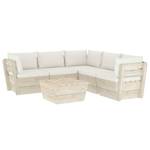 Garten-Lounge-Set (6-teilig) 3016490-13 Creme