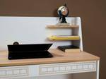 Mango Schreibtisch Weiß - Holzwerkstoff - 110 x 111 x 59 cm