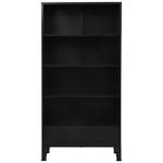 Bücherregal 145360 Schwarz - Metall - 90 x 180 x 90 cm