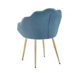 Fauteuil coquillage CORAIL Bleu