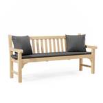 Outdoor Lounge Kissen 2er Set Grau - Anzahl Teile im Set: 2