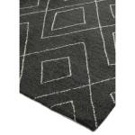 Tapis de salon style berbère PILGRIM Anthracite - 120 x 170 cm