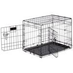 Cage pour chien 3007362 Gris - Métal - Matière plastique - 45 x 49 x 64 cm