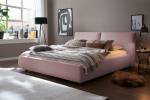 Polsterbett HENRY Cord Pink - Breite: 238 cm