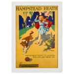 Bilderrahmen Poster 1915 Hampstead Heath Weiß