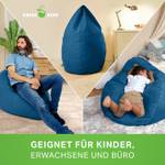 Kinder Sitzsack "Drop" 60x60x90cm Blau