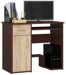 Schreibtisch JAY Classic Eiche Sonoma Dekor - Wenge Dekor