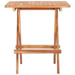 Bistro-Set (3-teilig) 48997 Braun - Massivholz - Holzart/Dekor - 60 x 65 x 60 cm