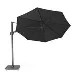 Parasol déporté rond 3,5 m gris Anthracite