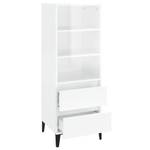 Highboard DE6150 Hochglanz Weiß