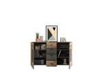 Sideboard Matt Nox Oak Grau