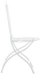 Chaises de jardin Sadao Lot de 2 Blanc