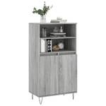 Highboard DE3906 Eiche Grau Dekor