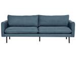 3-Sitzer Sofa VINTERBRO Schwarz - Blau