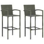 Garten-Bar Set (3-teilig) 3008870 Grau