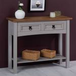 Table console RAMON Gris - Bois massif - 88 x 73 x 32 cm