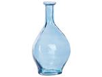 Vase décoratif PAKORA Bleu - Verre - 15 x 28 x 15 cm