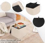 Sitzhocker Eugenia(2er Set) Beige