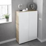 Armoire à usages multiples Dlel Blanc - Bois manufacturé - 72 x 103 x 36 cm