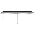 Avent rétractable 3006544-1 Anthracite - 300 x 1 x 600 cm