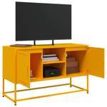 Highboard DE3044 Weiß - Metall - 39 x 123 x 36 cm