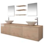 Badezimmerset 10er Set AW398 Beige