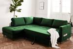 Canapé d'Angle Convertible - ANNA Vert