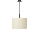 Lustre suspension ALICE Beige - Noir - Blanc - Textile - 37 x 25 x 37 cm