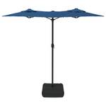 Sonnenschirm K064 Blau - 316 x 240 x 145 cm