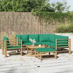 Garten-Lounge-Set 3028491-17 (8-teilig) Grün - Bambus - 69 x 65 x 69 cm