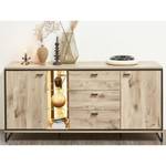 Sideboard Robin 4 Braun - Holzwerkstoff - 180 x 86 x 49 cm