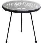 Table d'appoint Acapulco Noir