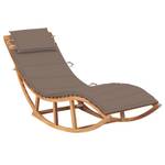 Chaise longue Taupe