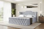 Boxspringbett VILA-Z Grau - Breite: 160 cm - H4