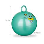 4 x Hüpfball Kinder grün Grün - Kunststoff - 45 x 55 x 45 cm