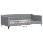 Lit de repos 3030076-1 Gris - Métal - Textile - 223 x 67 x 100 cm