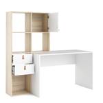 Plus Schreibtisch Weiß - Holzwerkstoff - 160 x 152 x 60 cm