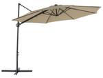 Parasol déporté SAVONA II Beige - Noir - Taupe